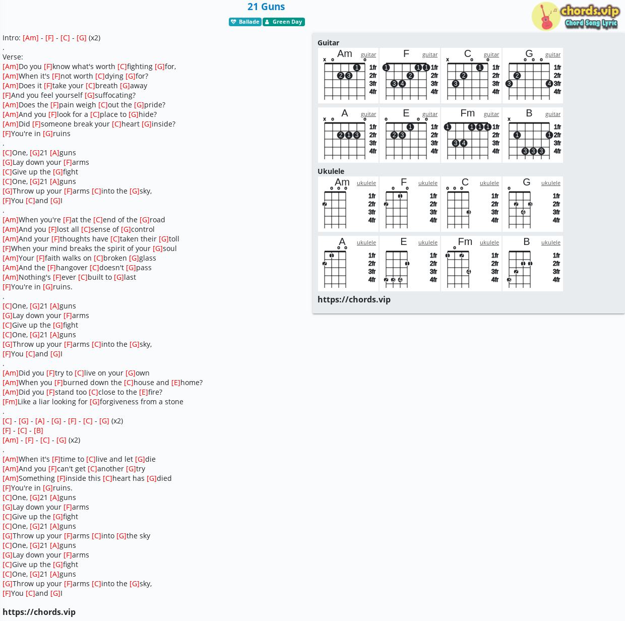21 guns текст. Green Day 21 Guns аккорды. Green Day 21 Guns.