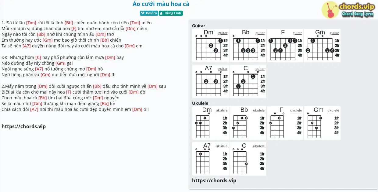 Hợp âm Cưới Đi  2T  cảm âm tab guitar ukulele  lời bài hát   chordsvip