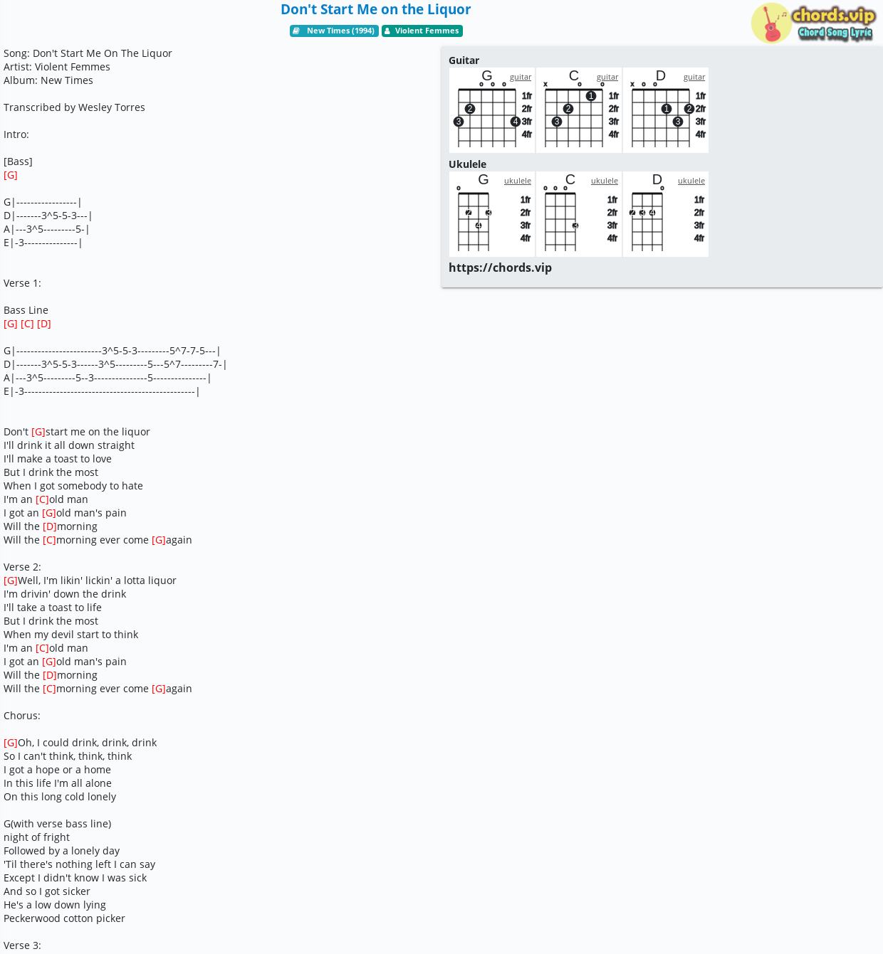 Chord Don T Start Me On The Liquor Violent Femmes Tab Song Lyric Sheet Guitar Ukulele Chords Vip