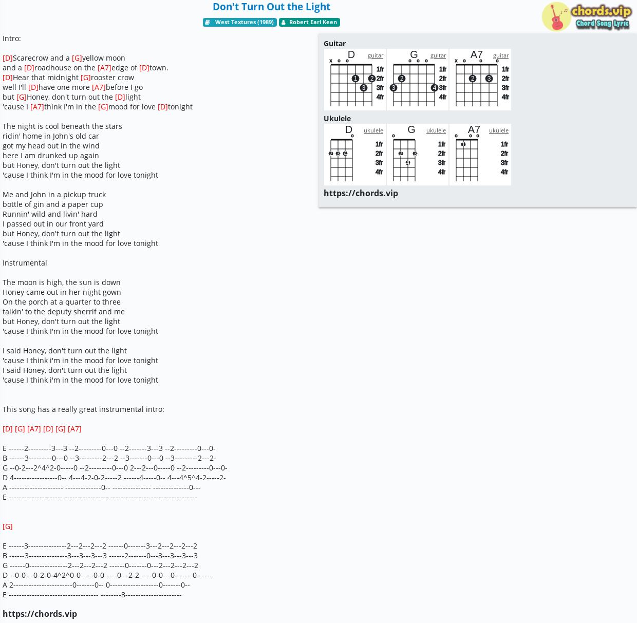 Chord Don T Turn Out The Light Robert Earl Keen Tab Song Lyric Sheet Guitar Ukulele Chords Vip Chord Don T Turn Out The Light Robert Earl Keen Tab Song Lyric Sheet Guitar Ukulele Chords Vip