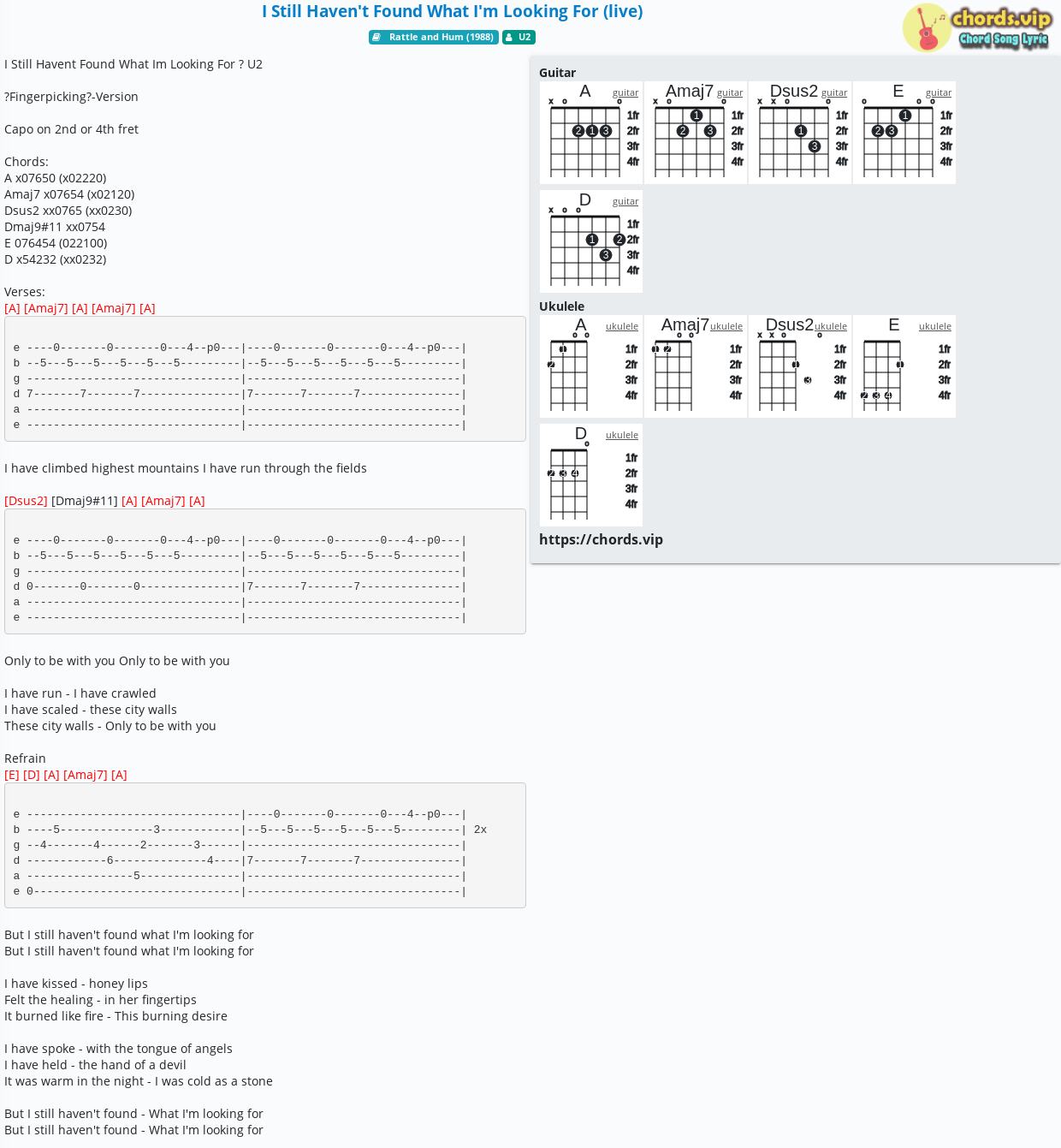 Chord I Still Haven T Found What I M Looking For Live U2 Tab Song Lyric Sheet Guitar Ukulele Chords Vip Chord I Still Haven T Found What I M Looking For Live U2 Tab Song Lyric Sheet Guitar Ukulele Chords Vip