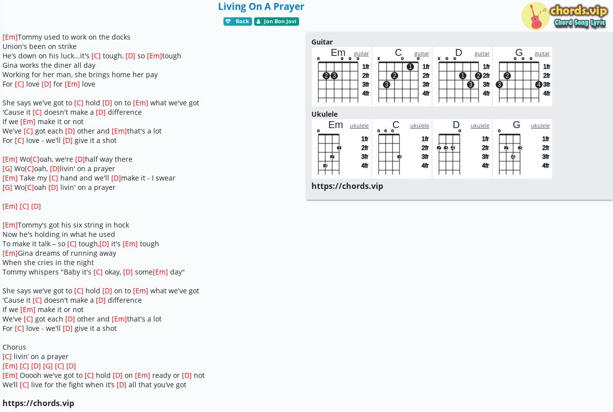 Prayer in c на гитаре. Prayer in c табы. Living on a Prayer bon Jovi. Аккорды песни Prayer in c. Prayer in c на укулеле.