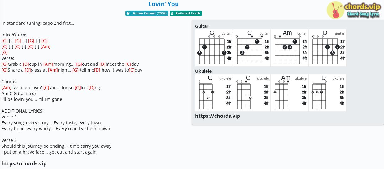 Chord Lovin You Railroad Earth Tab Song Lyric Sheet Guitar Ukulele Chords Vip Chord Lovin You Railroad Earth Tab Song Lyric Sheet Guitar Ukulele Chords Vip