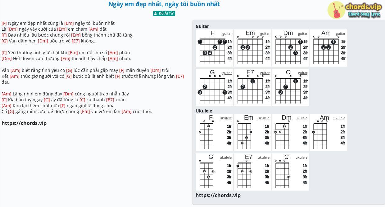 Lời nhạc và hình ảnh ngày em đẹp nhất lyric cực ngọt ngào và đáng yêu