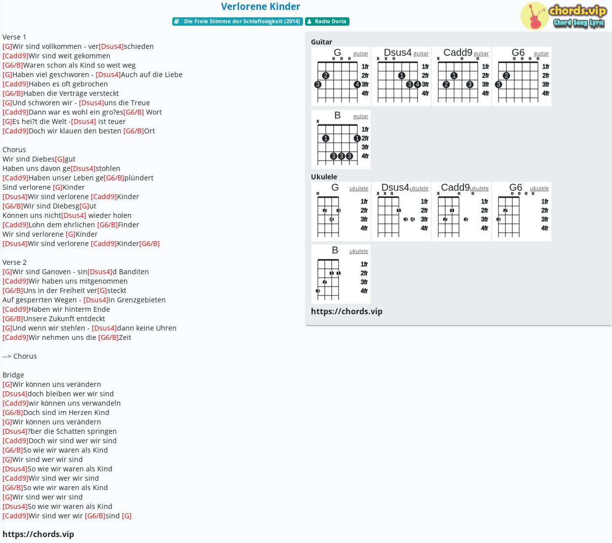 u-erst-fisch-unvergesslich-verlorene-kinder-radio-doria-lyrics