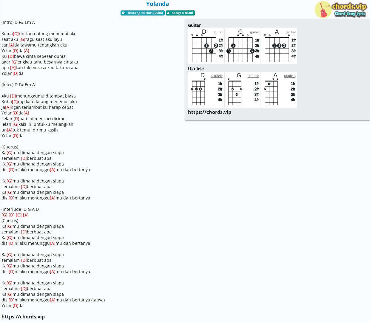 Menunggumu chords