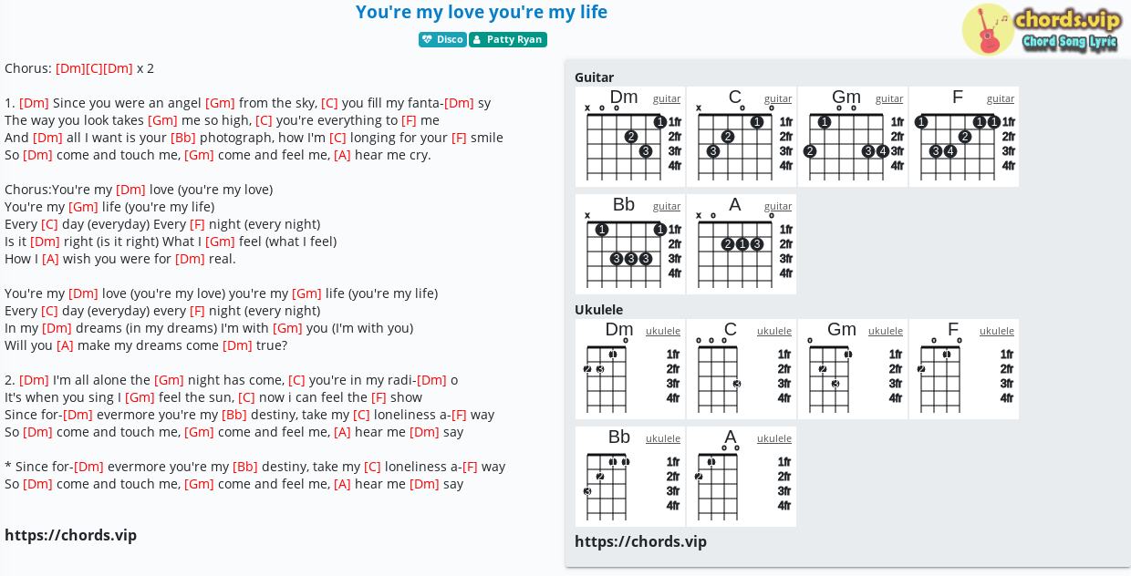 the circle of life chords